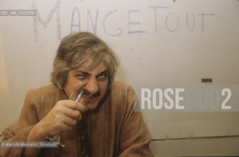 French entertainer Michel Lotito, also known as Monsieur Mangetout, about 1988 / il mago mangiatore di oggetti Michel Lotito, detto Monsieur Mangetout, 1988 circa - ©Marcello Mencarini/Rosebud2