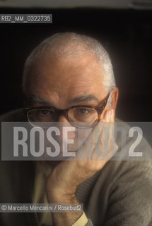 Italian composer Giacomo Manzoni, 1995 / Ilcompositore Giacomo Manzoni, 1995 - ©Marcello Mencarini/Rosebud2