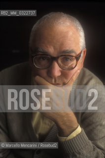 Italian composer Giacomo Manzoni, 1995 / Ilcompositore Giacomo Manzoni, 1995 - ©Marcello Mencarini/Rosebud2