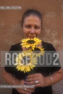 Mantua Literature Festival 1998. Russian writer Aleksandra Marinina/ Festivaletteratura di Mantova 1998. La scrittrice russa Aleksandra Marinina - ©Marcello Mencarini/Rosebud2