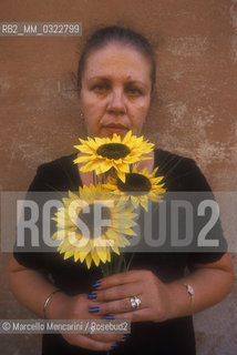 Mantua Literature Festival 1998. Russian writer Aleksandra Marinina/ Festivaletteratura di Mantova 1998. La scrittrice russa Aleksandra Marinina - ©Marcello Mencarini/Rosebud2