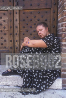 Mantua Literature Festival 1998. Russian writer Aleksandra Marinina/ Festivaletteratura di Mantova 1998. La scrittrice russa Aleksandra Marinina - ©Marcello Mencarini/Rosebud2