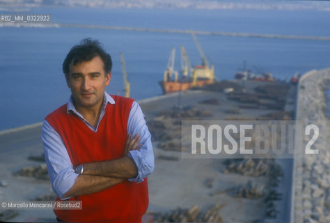 Sanremo, 1995. Italian TV journalist Piero Marrazzo / Sanremo, 1995. Il giornalista televisivo Piero Marrazzo - ©Marcello Mencarini/Rosebud2