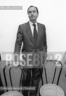 Venice Film Festival 1989. General Secretary of the Festival Raffaello Martelli / Mostra del Cinema di Venezia 1989. Il segretario Generale della Mostra Raffaello Martelli - ©Marcello Mencarini/Rosebud2