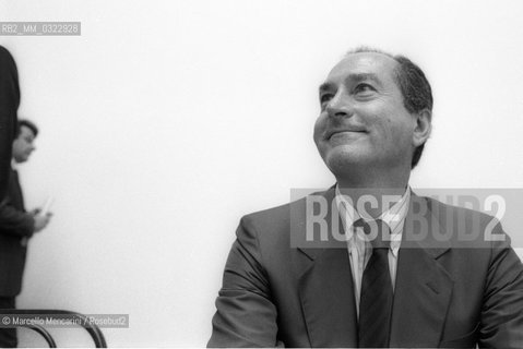 Venice Film Festival 1989. General Secretary of the Festival Raffaello Martelli / Mostra del Cinema di Venezia 1989. Il segretario Generale della Mostra Raffaello Martelli - ©Marcello Mencarini/Rosebud2