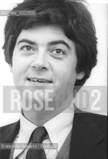 Rome, 1979. Italian politician member of the Italian Socialist Party Claudio Martelli / Roma, 1979. Il politico socialista Claudio Martelli - ©Marcello Mencarini/Rosebud2