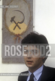 Rome, 1979. Italian politician member of the Italian Socialist Party Claudio Martelli / Roma, 1979. Il politico socialista Claudio Martelli - ©Marcello Mencarini/Rosebud2