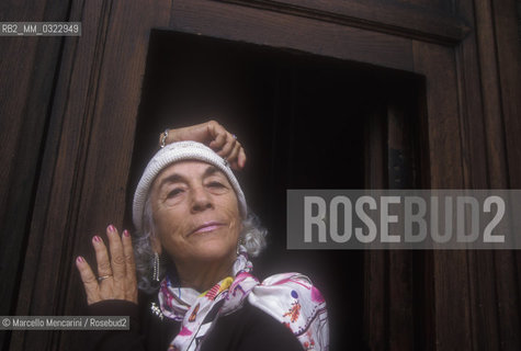 Mantua Literature Festiival 1998. Spanish writer Carmen Martín Gaite / Festivaletteratura di Mantova 1998. La scrittrice Carmen Martin Gaite - ©Marcello Mencarini/Rosebud2