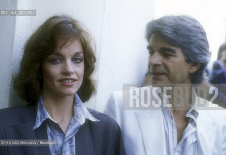 Actress Pamela Sue Martin and her husband Manuel Rojas, about 1983 / Lattrice Pamela Sue Martin con suo marito Manuel Rojas, 1983 circa - ©Marcello Mencarini/Rosebud2