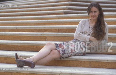 Sferisterio in Macerata, 1991. Italian conductor Elisabetta Maschio / Sferisterio di Macerata 1991. Il direttore dorchestra Elisabetta Maschio - ©Marcello Mencarini/Rosebud2