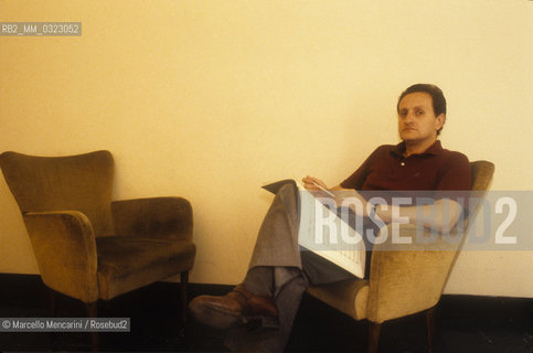 Rome, about 1985. Mexican conductor and composer Eduardo Mata / Roma, 1985 circa. Eduardo Mata, direttore dorchestra e compositore - ©Marcello Mencarini/Rosebud2