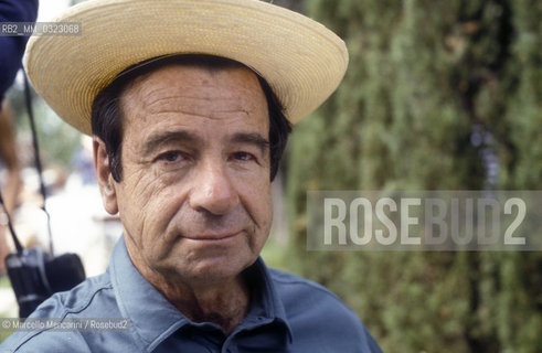 Venice Film Festival 1983. American actor Walter Matthau / Mostra del Cinema di Venezia 1983. Lattore Walter Matthau - ©Marcello Mencarini/Rosebud2