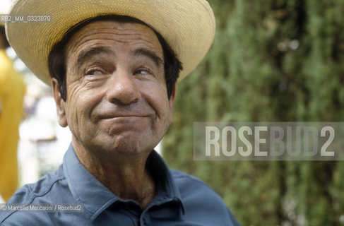 Venice Film Festival 1983. American actor Walter Matthau / Mostra del Cinema di Venezia 1983. Lattore Walter Matthau - ©Marcello Mencarini/Rosebud2