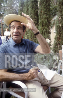 Venice Film Festival 1983. American actor Walter Matthau / Mostra del Cinema di Venezia 1983. Lattore Walter Matthau - ©Marcello Mencarini/Rosebud2