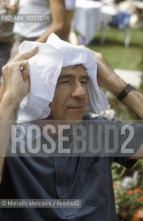 Venice Film Festival 1983. American actor Walter Matthau / Mostra del Cinema di Venezia 1983. Lattore Walter Matthau - ©Marcello Mencarini/Rosebud2