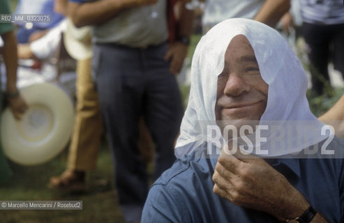 Venice Film Festival 1983. American actor Walter Matthau / Mostra del Cinema di Venezia 1983. Lattore Walter Matthau - ©Marcello Mencarini/Rosebud2