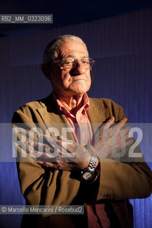 Libri Come, Festival of Books and Reading, Rome 2012. Italian book reviewer Walter Mauro / Libri Come Festa del Libro e della Lettura, Roma 2012. Il critico letterario Walter Mauro - ©Marcello Mencarini/Rosebud2