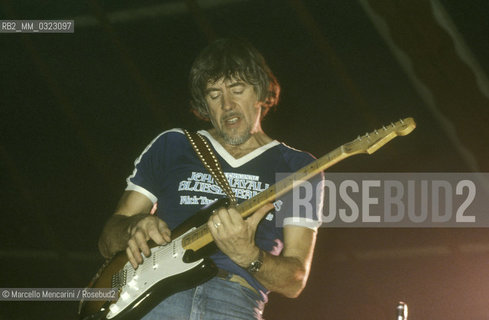 Rome, 1988. British rock-blues musician John Mayall / Roma, 1988. Il musicista rock-blues John Mayall - ©Marcello Mencarini/Rosebud2