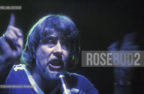 Rome, 1988. British rock-blues musician John Mayall / Roma, 1988. Il musicista rock-blues John Mayall - ©Marcello Mencarini/Rosebud2