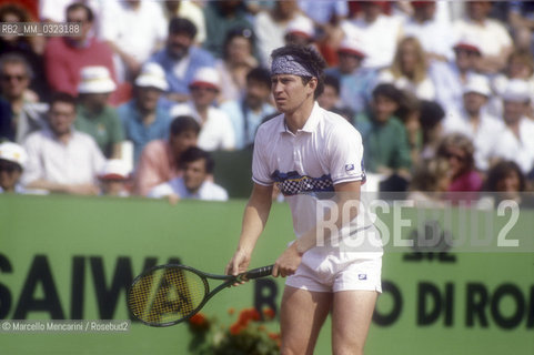 Rome, 1987. American tennis player John McEnroe / Roma, 1987. Il tennista John McEnroe - ©Marcello Mencarini/Rosebud2