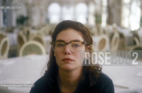 Venice Lido, Excelsior Hotel, Venice Film Festival 1987. American actress Kelly McGillis / Lido di Venezia, Hotel Excelsior, Mostra del Cinema di Venezia. Lattrice Kelly McGillis - ©Marcello Mencarini/Rosebud2