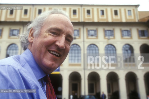 Rome, November 1999. British oncologist Gordon McVie / Roma, novembre 1999. Loncologo Gordon McVie - ©Marcello Mencarini/Rosebud2