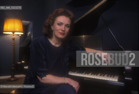 Rome, 1995.German operatic soprano and mezzo-soprano Waltraud Meier / Roma, 1995. Il soprano e mezzosoprano Weltraud Meier - ©Marcello Mencarini/Rosebud2