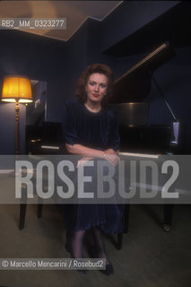 Rome, 1995.German operatic soprano and mezzo-soprano Waltraud Meier / Roma, 1995. Il soprano e mezzosoprano Weltraud Meier - ©Marcello Mencarini/Rosebud2