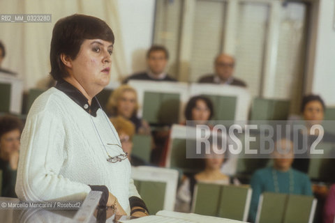 Ine Meister, chorus master of Rome Opera House, about 1985 / Ine Meisters, maestro del coro del Teatro dellOpera di Roma, 1985 circa - ©Marcello Mencarini/Rosebud2