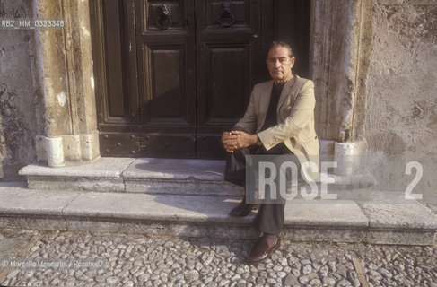 Spoleto (Perugia), Festival of Two Worlds 1980. Composer and founder of the Festival Gian Carlo Menotti / Spoleto, Festival dei due mondi 1980. Il compositore Gian Carlo Menotti, fondatore del festival - ©Marcello Mencarini/Rosebud2