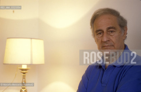 Spoleto (Perugia), 1990. Composer and founder of the Festival of Two Worlds Gian Carlo Menotti in his home / Spoleto (Perugia), 1990. Il compositore Gian Carlo Menotti, fondatore del Festival dei due mondi, nella sua casa - ©Marcello Mencarini/Rosebud2