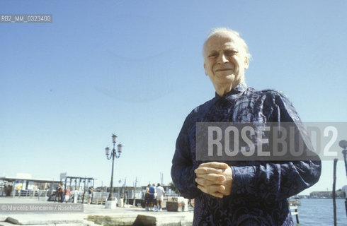 Venice, 1984. American violinist Yehudi Menuhin / Venezia, 1984. Il violinista Yehudi Menuhin - ©Marcello Mencarini/Rosebud2