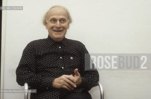 American violinist Yehudi Menuhin (1984) / Il violinista Yehudi Menuhin (1984) - ©Marcello Mencarini/Rosebud2