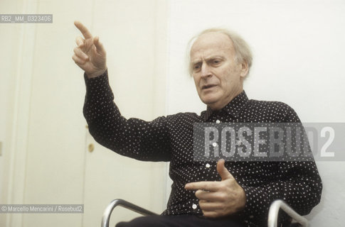 American violinist Yehudi Menuhin (1984) / Il violinista Yehudi Menuhin (1984) - ©Marcello Mencarini/Rosebud2