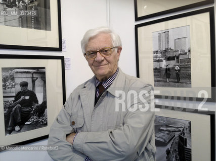 Italian photographer and photojournalist Pepi Merisio. Rome, 2012 / Il fotografo Pepi Merisio. Roma, 2012 - ©Marcello Mencarini/Rosebud2