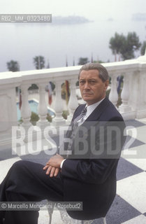 Italian actor Adalberto Maria Merli, 1989 / Lattore Adalberto Maria Merli, 1989 - ©Marcello Mencarini/Rosebud2