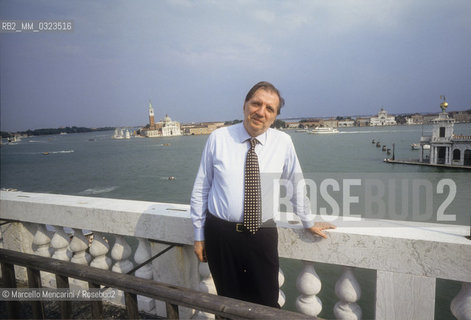 Venice, 1993. Italian musicologist Mario Messinis / Venezia, 1993. Il musicologo Mario Messinis - ©Marcello Mencarini/Rosebud2