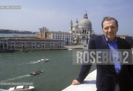 Venice, 1995. Italian musicologist Mario Messinis / Venezia, 1995. Il musicologo Mario Messinis - ©Marcello Mencarini/Rosebud2