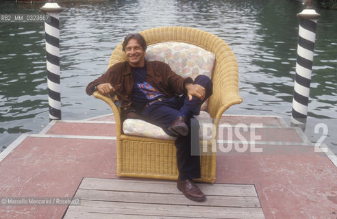 Venice Lido, Venice Film Festival 1991. Italian actor Vittorio Mezzogiorno / Lido di Venezia, Mostra del Cinema di Venezia 1991. Lattore Vittorio Mezzogiorno - ©Marcello Mencarini/Rosebud2