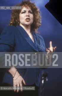 Amerrican operatic soprano Aprile Millo,1991 / Il soprano Aprile Millo, 1991 - ©Marcello Mencarini/Rosebud2