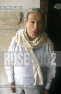 Venice 1986. Violinist Nathan Milstein / Venezia, 1986. Il violinista Nathan Milstein - ©Marcello Mencarini/Rosebud2