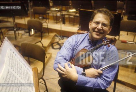 Rome, 1995. Israeli violinist Shlomo Mintz / Roma, 1995. Il violinista Shlomo Mintz - ©Marcello Mencarini/Rosebud2