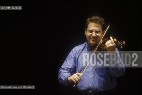 Rome, 1995. Israeli violinist Shlomo Mintz / Roma, 1995. Il violinista Shlomo Mintz - ©Marcello Mencarini/Rosebud2