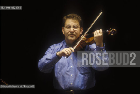 Rome, 1995. Israeli violinist Shlomo Mintz / Roma, 1995. Il violinista Shlomo Mintz - ©Marcello Mencarini/Rosebud2