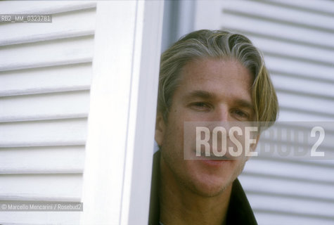 Capri, 1995. America actor Matthew Modine /Capri, 1995. Lattore Matthew Modine - ©Marcello Mencarini/Rosebud2