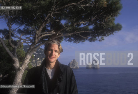 Capri, 1995. America actor Matthew Modine /Capri, 1995. Lattore Matthew Modine - ©Marcello Mencarini/Rosebud2