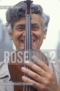 Czech violinist Georg Mönch, 1993 / Il violinista Georg Mönch, 1993 - ©Marcello Mencarini/Rosebud2