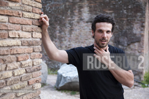 Festival of Literatures, Rome, June 7, 2011. Italian actor Francesco Montanari / Festival Letterature, Roma, 7 giugno 2011. Lattore Francesco Montanari
 ©Marcello Mencarini/Rosebud2