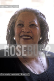 Mantua Literature Festival  1999. American writer Toni Morrison / Mantova, 1999. La scrittrice americana Toni Morrison - ©Marcello Mencarini/Rosebud2