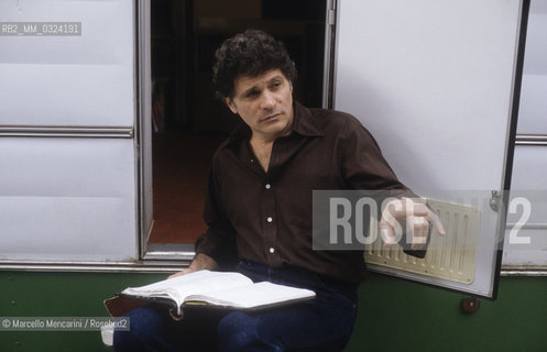 American actor Tony Musante, about 1985 / Lattore Tony Musante, 1985 circa - ©Marcello Mencarini/Rosebud2